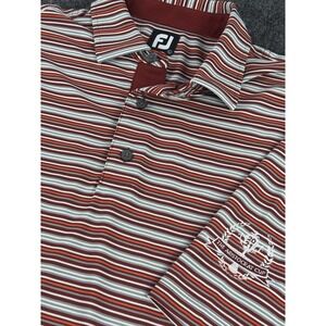 FootJoy FJ L Golf Polo Aristocrat Cup 2021 Stripe Shirt